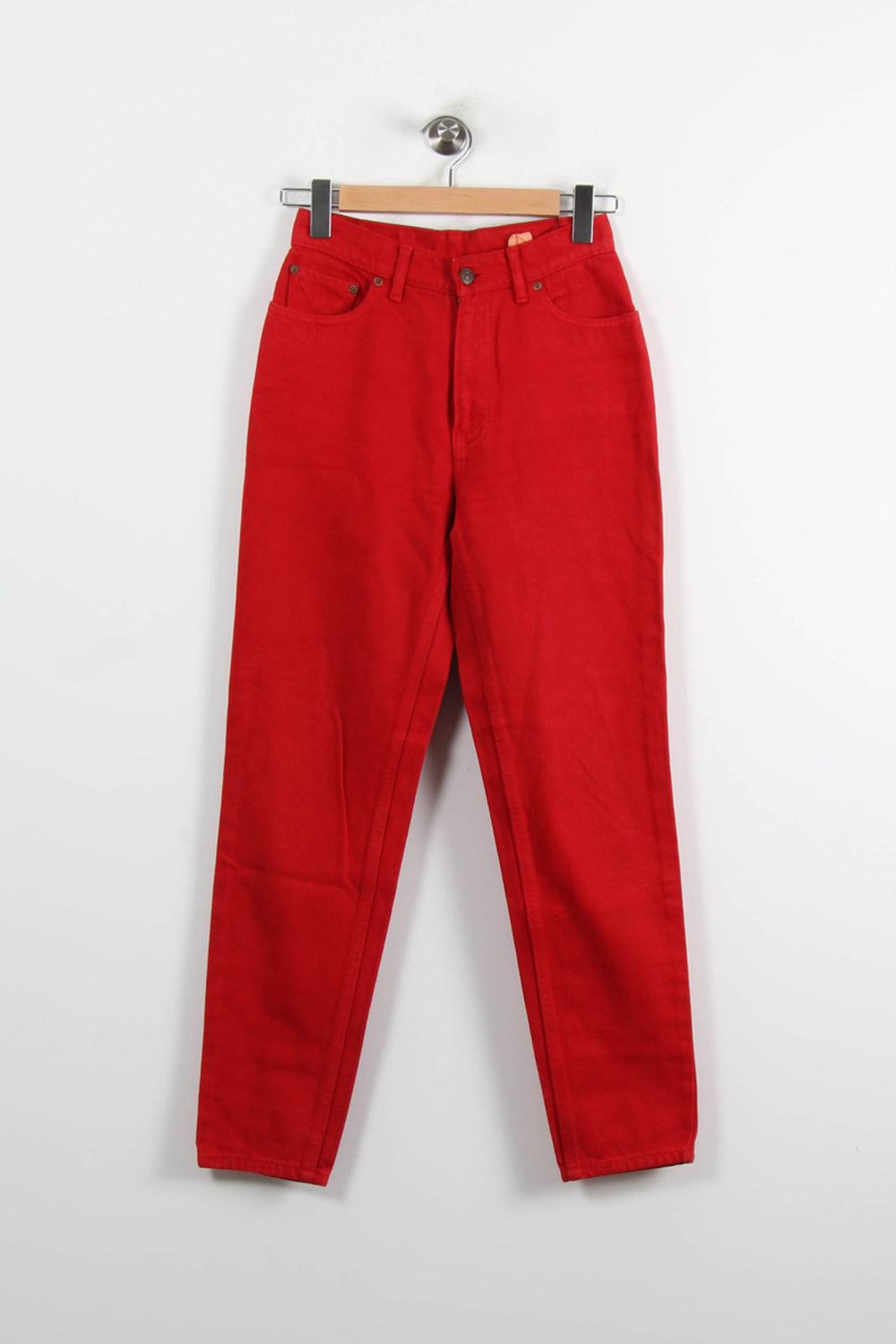 Jean Droit Rouge - Taille L/40 de la marque Levi's | PARAD75598 - Vendu par Paradigme - Image 2