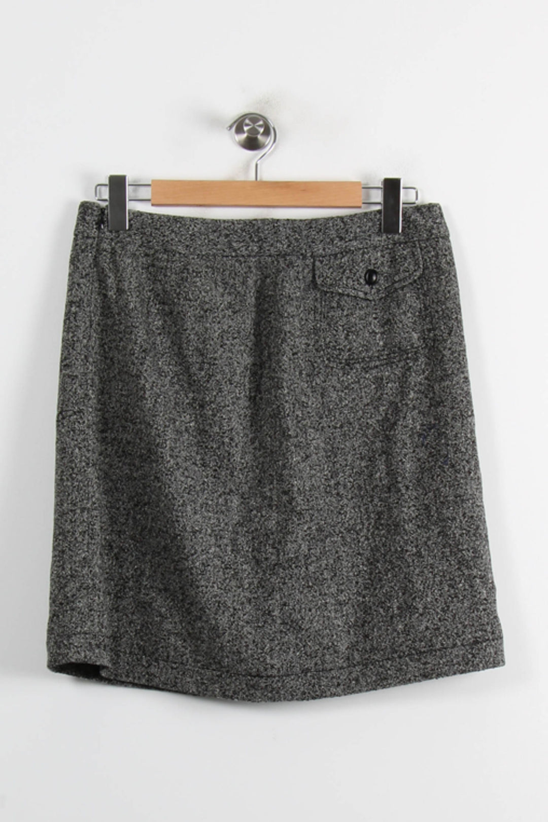 Jupe Droite Grise - Taille XL/42 de la marque Gerard Darel | PARAD75599 - Vendu par Paradigme - Image 4