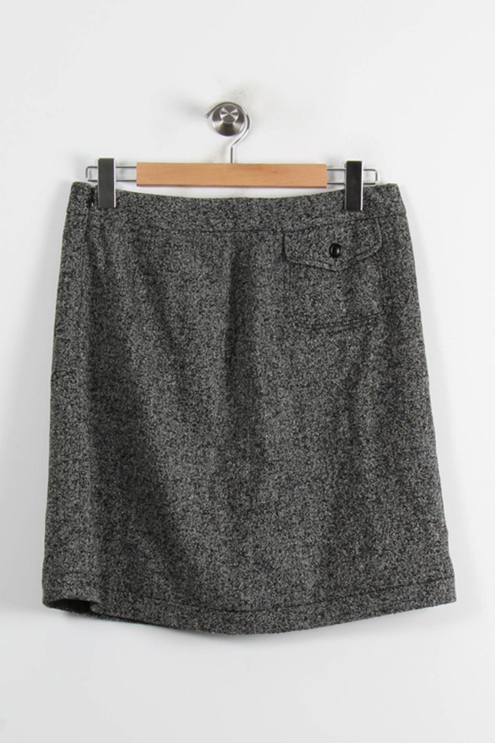 Jupe Droite Grise - Taille XL/42 de la marque Gerard Darel | PARAD75599 - Vendu par Paradigme - Image 4