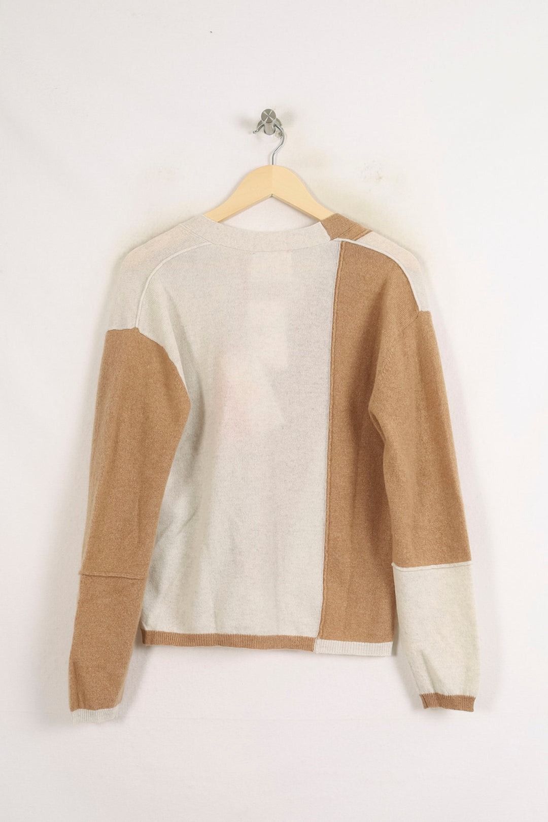 Cardigan Beige et Écru - Taille S/36 de la marque Absolut Cashmere | PARAD75606 - Vendu par Paradigme - Image 4