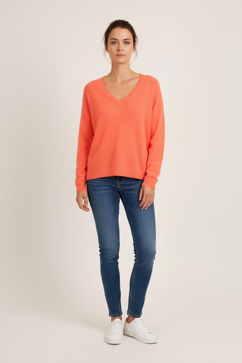 Pull Orange - Taille S/36 de la marque Absolut Cashmere | PARAD75611 - Vendu par Paradigme - Image 1