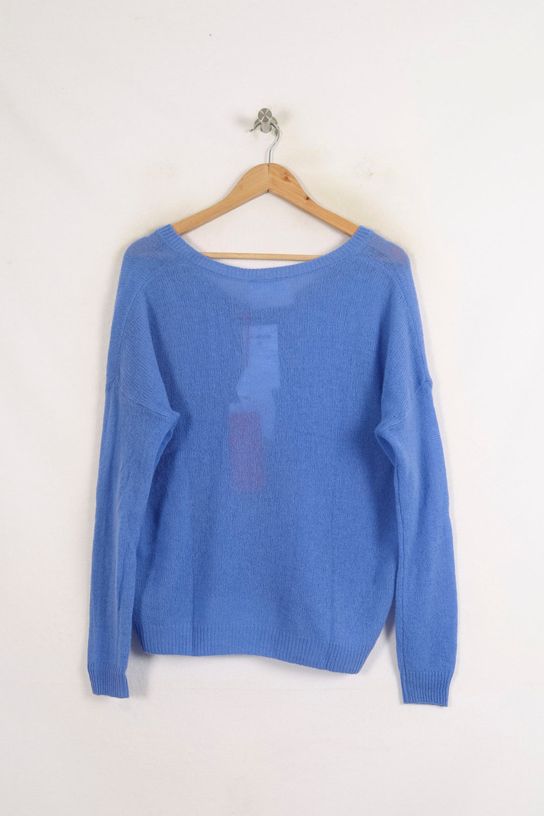 Pull Col V Bleu - Taille S/36 de la marque Absolut Cashmere | PARAD75613 - Vendu par Paradigme - Image 4