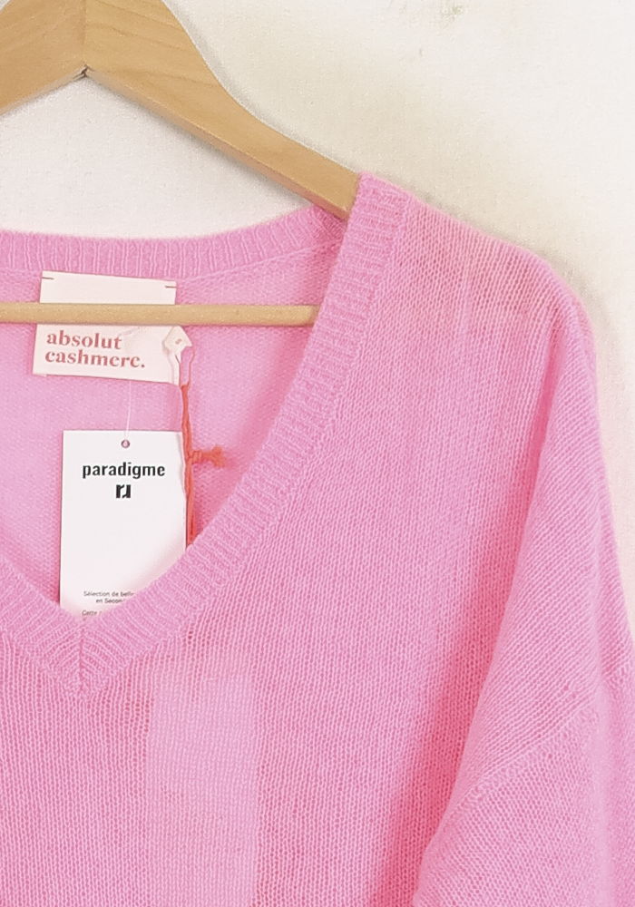Pull Rose - Taille S/36 de la marque Absolut Cashmere | PARAD75616 - Vendu par Paradigme - Image 3