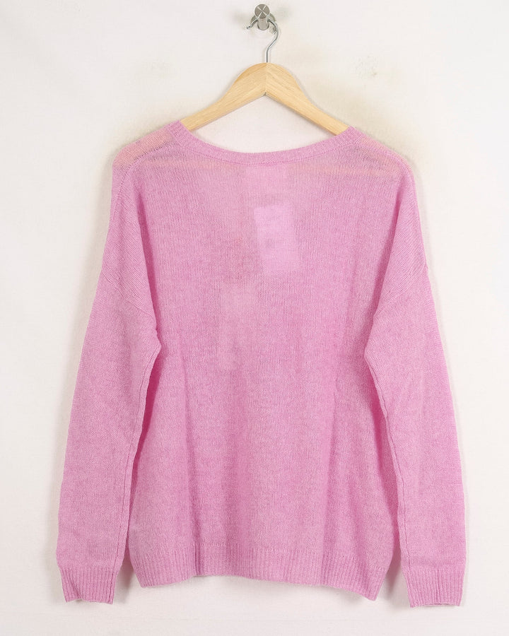 Pull Rose - Taille S/36