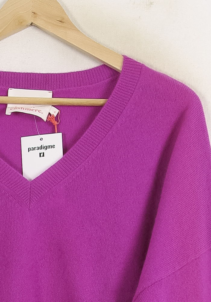 Pull Violet - Taille S/36 de la marque Absolut Cashmere | PARAD75619 - Vendu par Paradigme - Image 3
