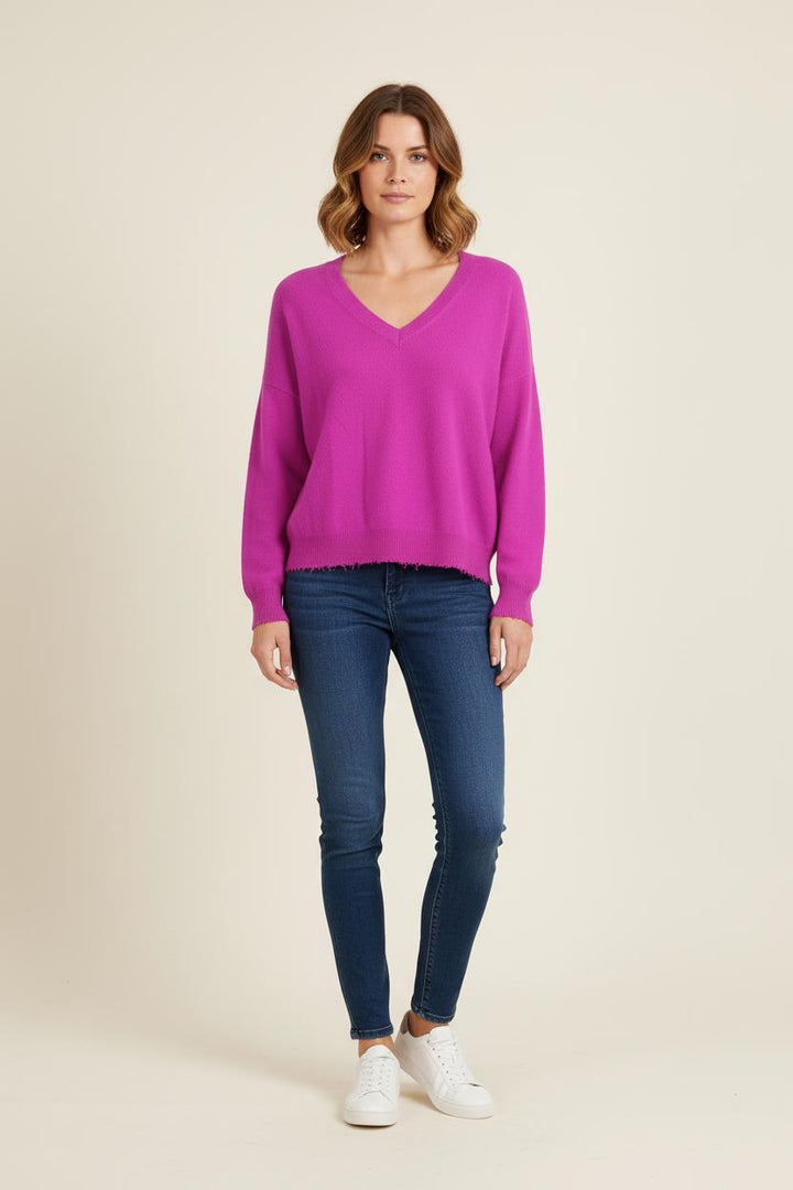Pull Violet - Taille S/36 de la marque Absolut Cashmere | PARAD75619 - Vendu par Paradigme - Image 1