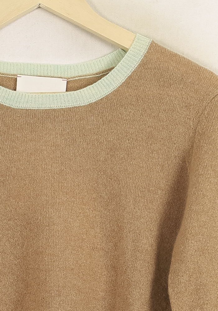 Pull Marron - Taille S/36 de la marque Absolut Cashmere | PARAD75620 - Vendu par Paradigme - Image 3