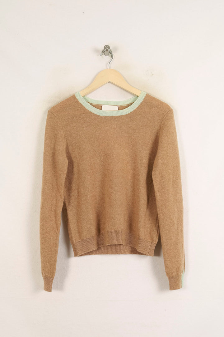Pull Marron - Taille S/36 de la marque Absolut Cashmere | PARAD75620 - Vendu par Paradigme - Image 2