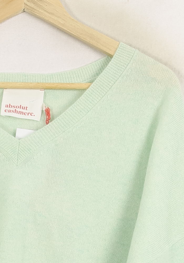 Pull Vert - Taille S/36 de la marque Absolut Cashmere | PARAD75627 - Vendu par Paradigme - Image 3