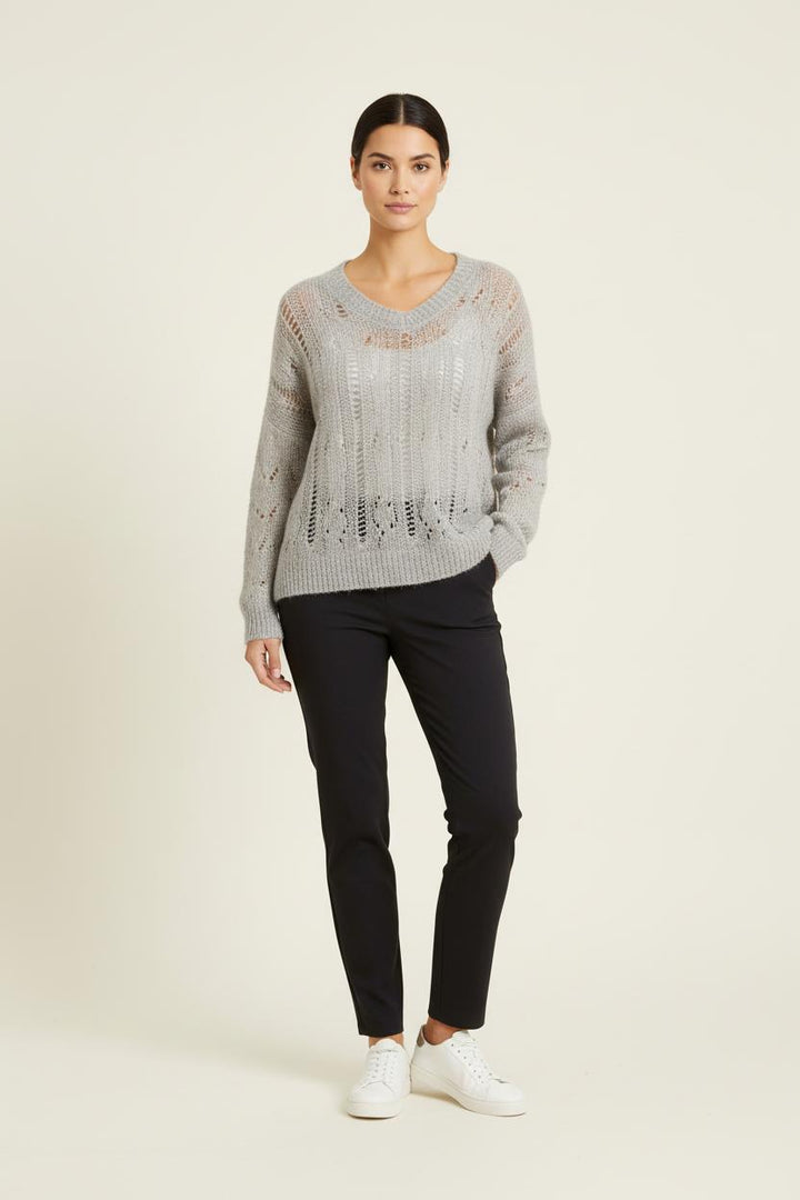 Pull Gris - Taille S/36 de la marque Louise Misha | PARAD75634 - Vendu par Paradigme - Image 1