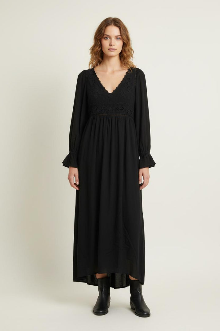 Robe Longue Noire - Taille S/36 de la marque Louise Misha | PARAD75637 - Vendu par Paradigme - Image 1