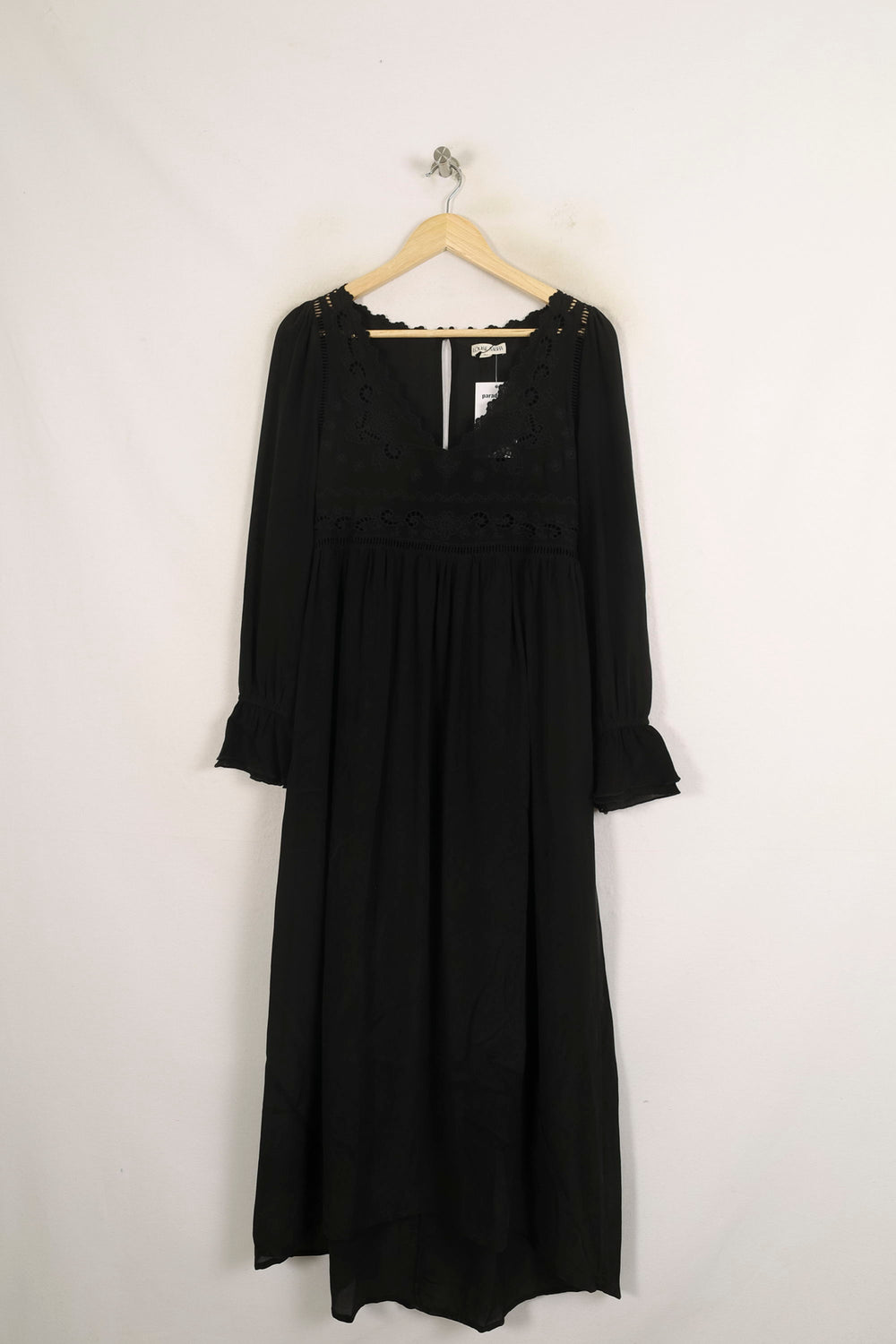 Robe Longue Noire - Taille S/36 de la marque Louise Misha | PARAD75637 - Vendu par Paradigme - Image 2