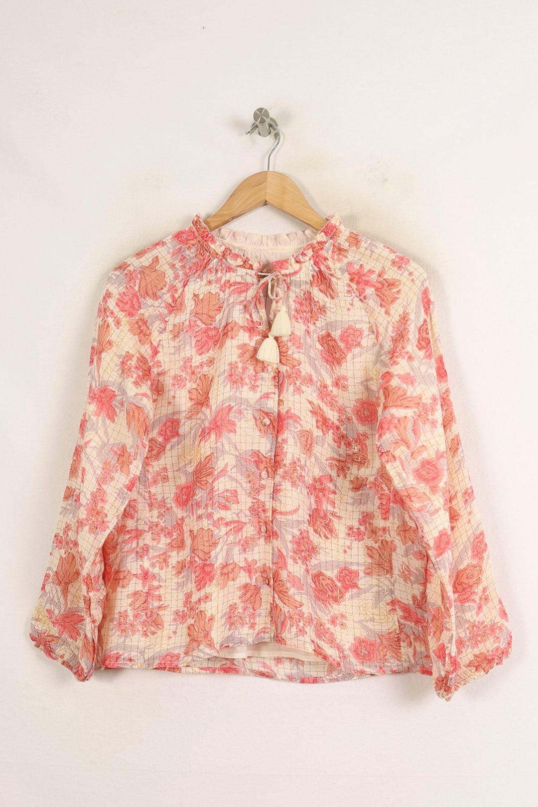 Blouse Rose et Blanche - Taille S/36 de la marque Louise Misha | PARAD75640 - Vendu par Paradigme - Image 2