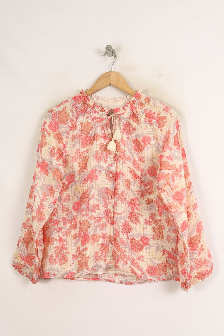 Blouse Rose et Blanche - Taille S/36 de la marque Louise Misha | PARAD75640 - Vendu par Paradigme - Image 2