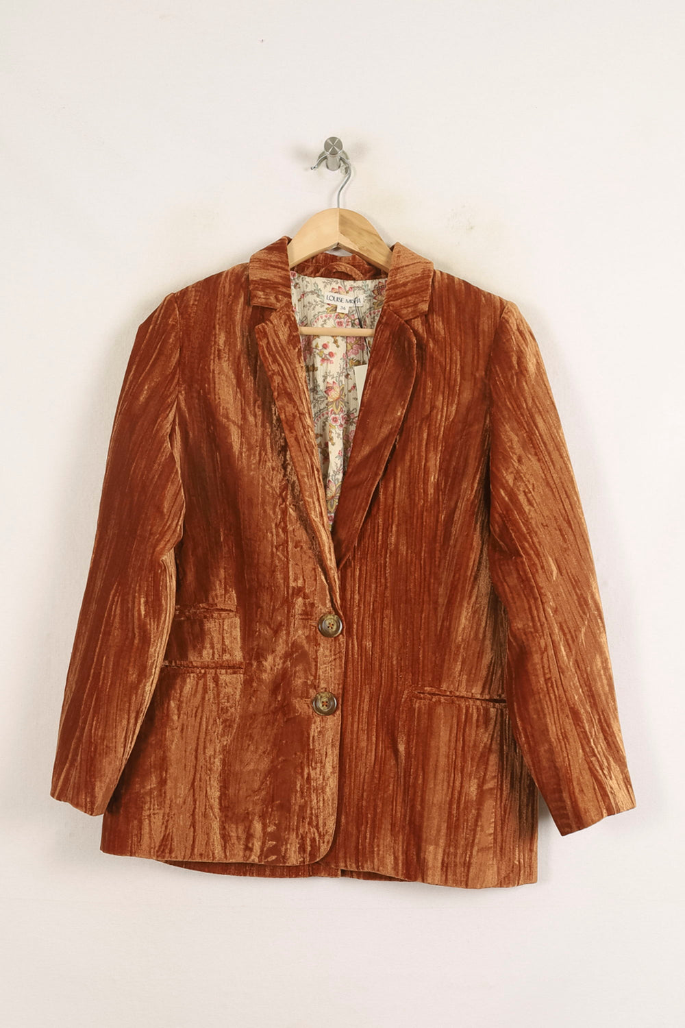 Blazer Marron - Taille S/36 de la marque Louise Misha | PARAD75648 - Vendu par Paradigme - Image 2