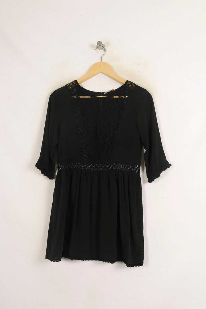Robe Courte Noire - Taille XS/34 de la marque Louise Misha | PARAD75650 - Vendu par Paradigme - Image 2