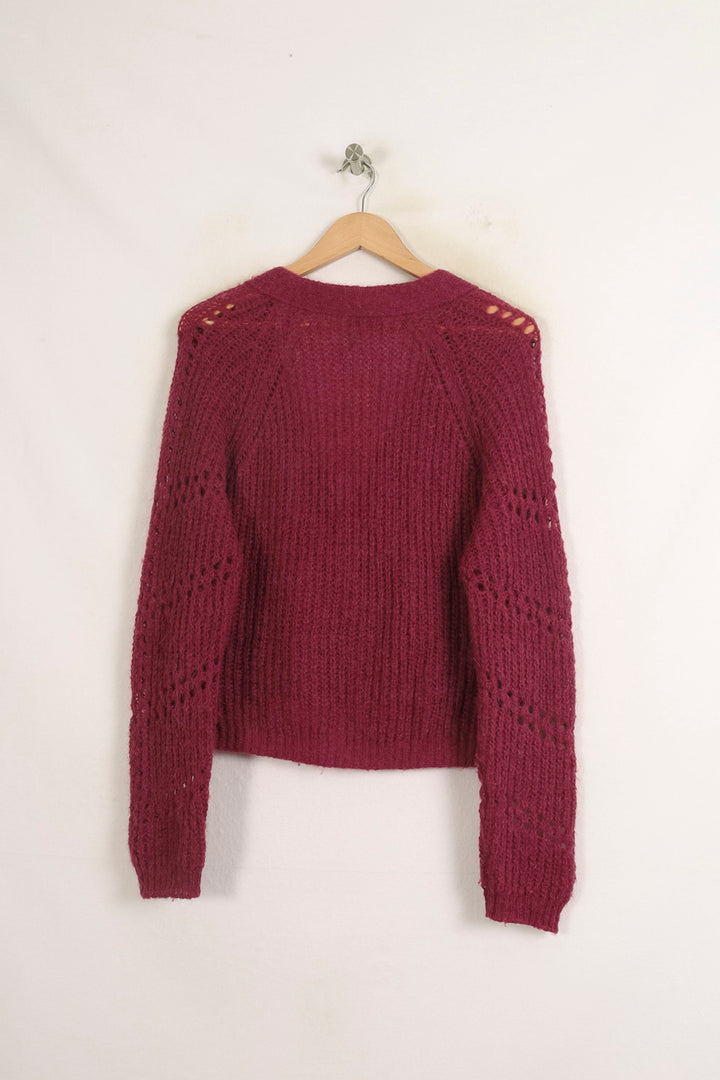 Cardigan Violet - Taille XS/34 de la marque Louise Misha | PARAD75651 - Vendu par Paradigme - Image 4