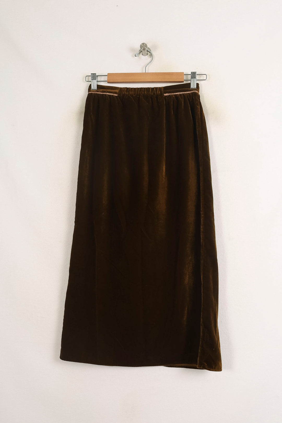 Jupe Longue Marron - Taille XS/34 de la marque Louise Misha | PARAD75652 - Vendu par Paradigme - Image 4
