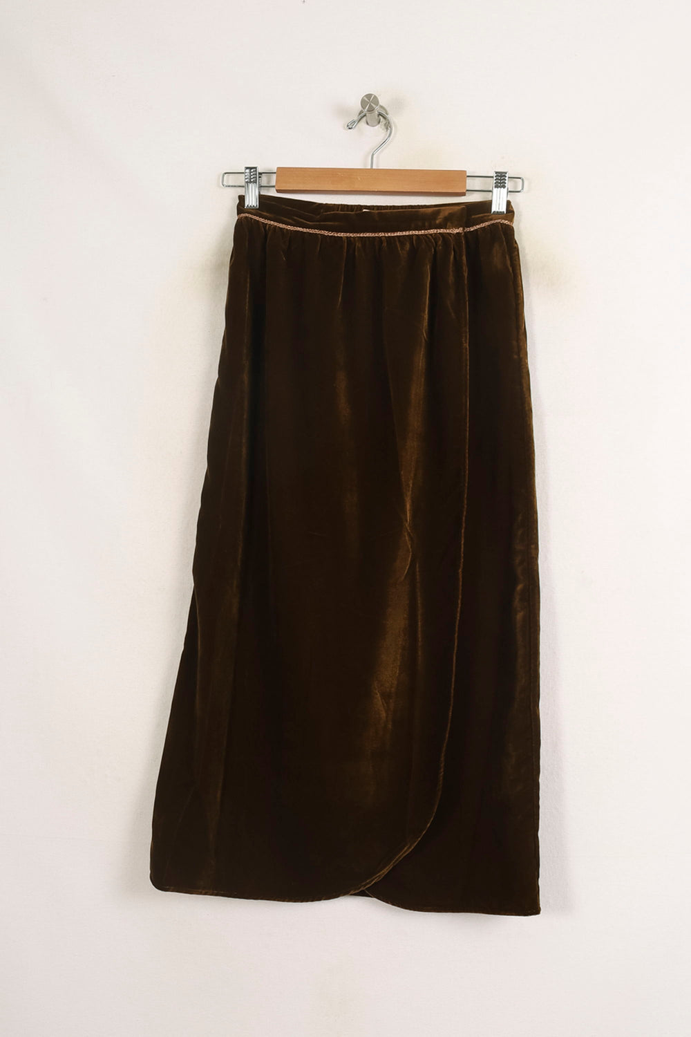 Jupe Longue Marron - Taille XS/34 de la marque Louise Misha | PARAD75652 - Vendu par Paradigme - Image 2