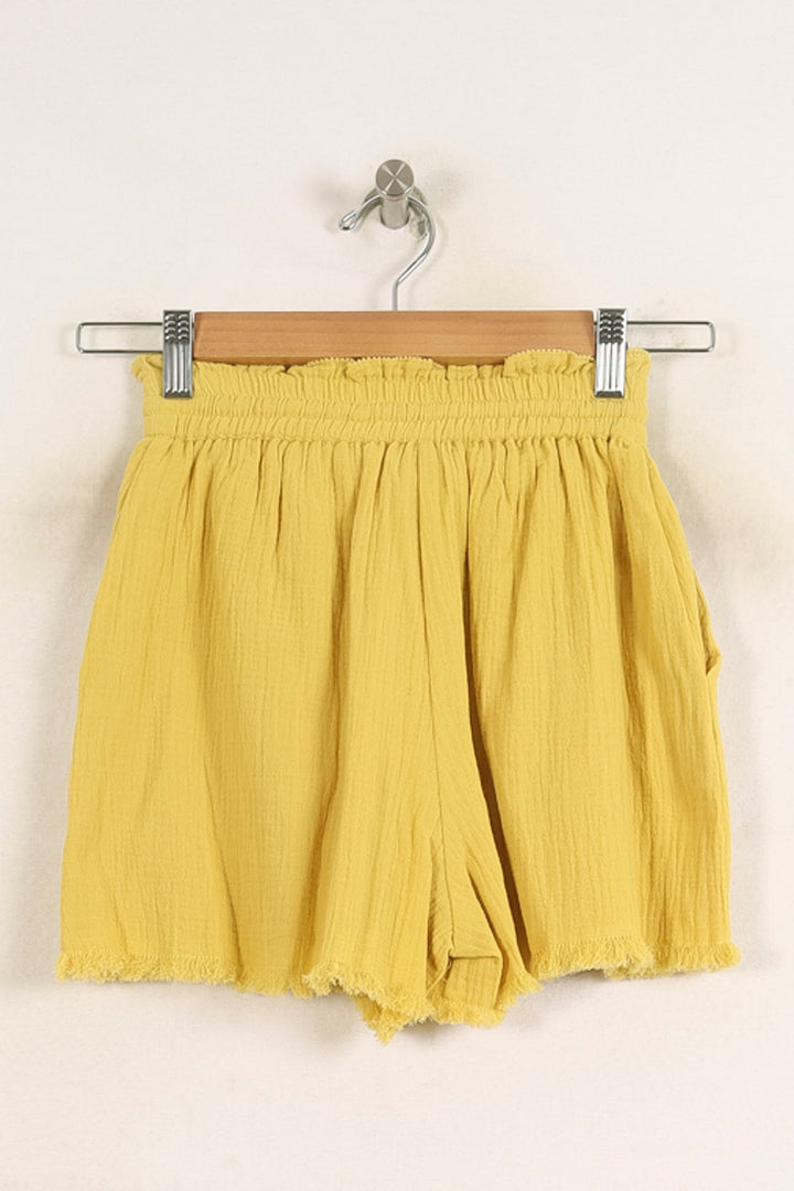 Short Jaune - Taille XXS/32 de la marque Louise Misha | PARAD75661 - Vendu par Paradigme - Image 4