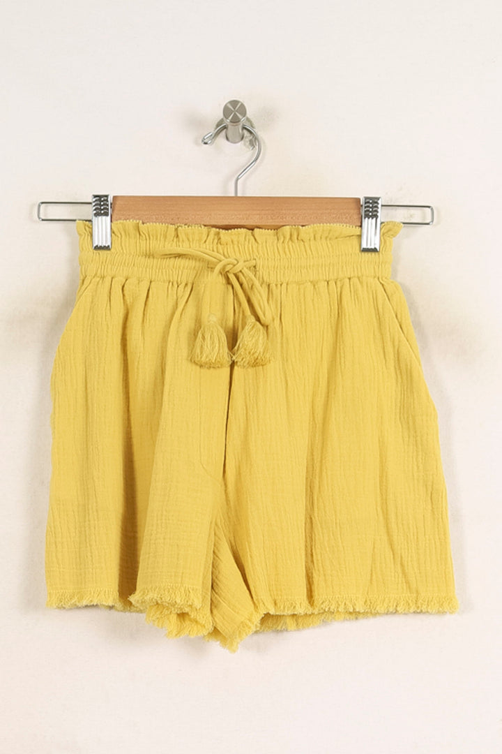 Short Jaune - Taille XXS/32 de la marque Louise Misha | PARAD75661 - Vendu par Paradigme - Image 2