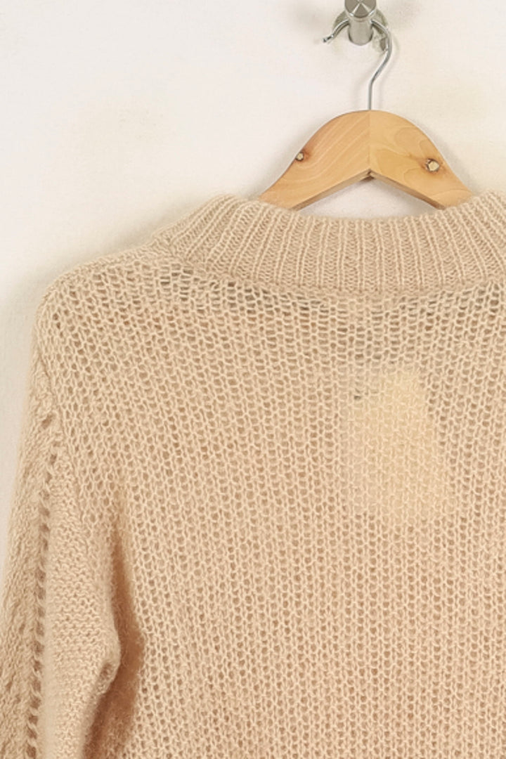 Pull Beige - Taille XS/34 de la marque Louise Misha | PARAD75662 - Vendu par Paradigme - Image 4