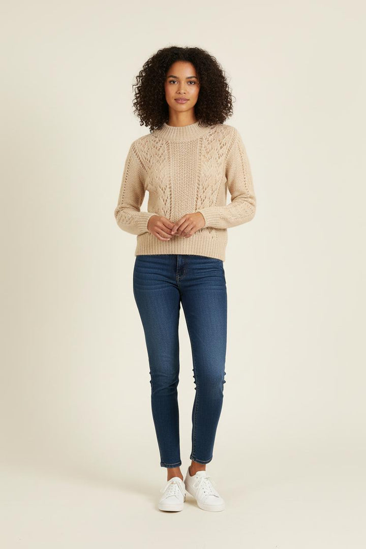 Pull Beige - Taille XS/34 de la marque Louise Misha | PARAD75662 - Vendu par Paradigme - Image 1