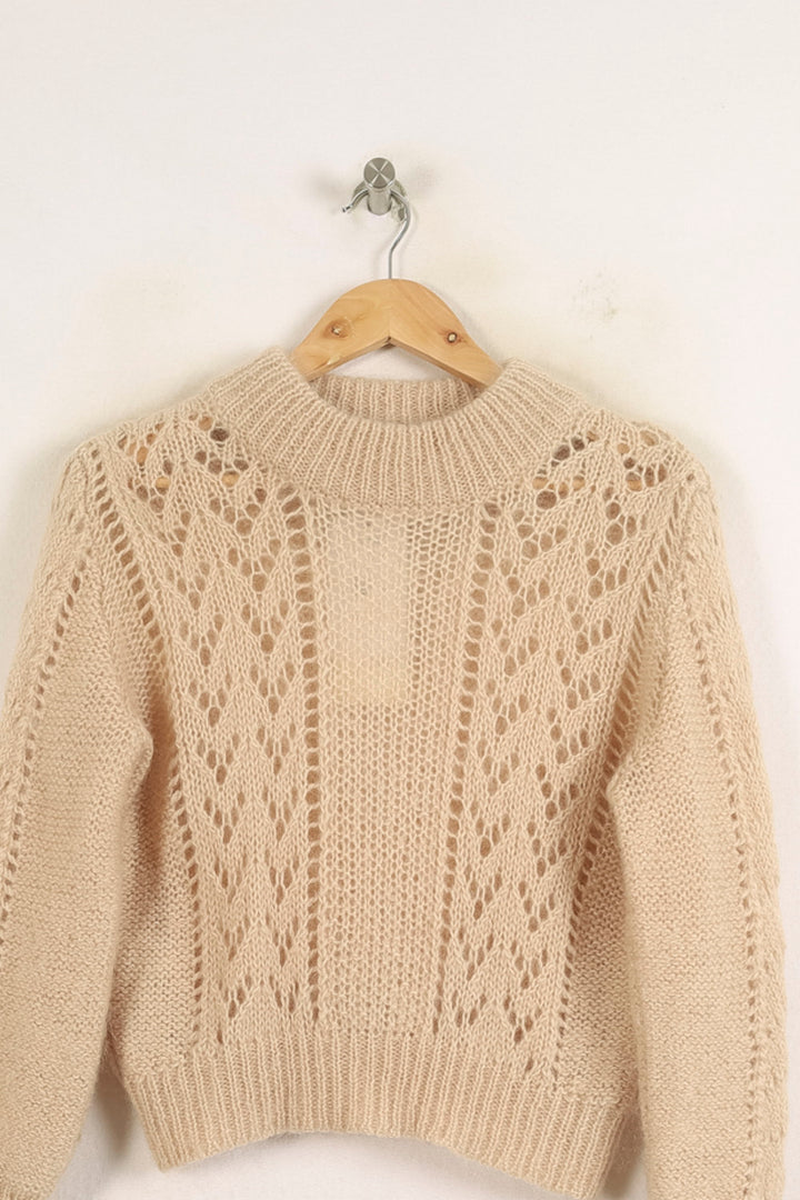 Pull Beige - Taille XS/34 de la marque Louise Misha | PARAD75662 - Vendu par Paradigme - Image 2