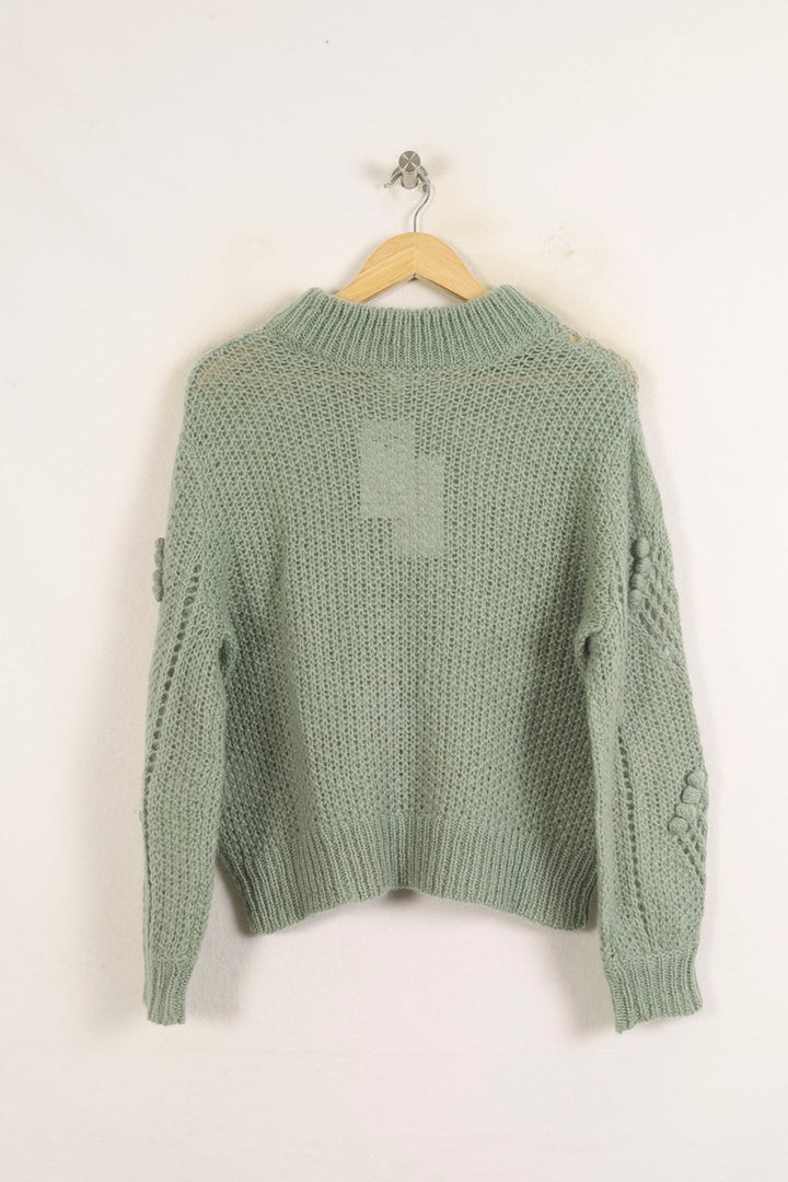 Pull Vert - Taille XS/34 de la marque Louise Misha | PARAD75676 - Vendu par Paradigme - Image 4