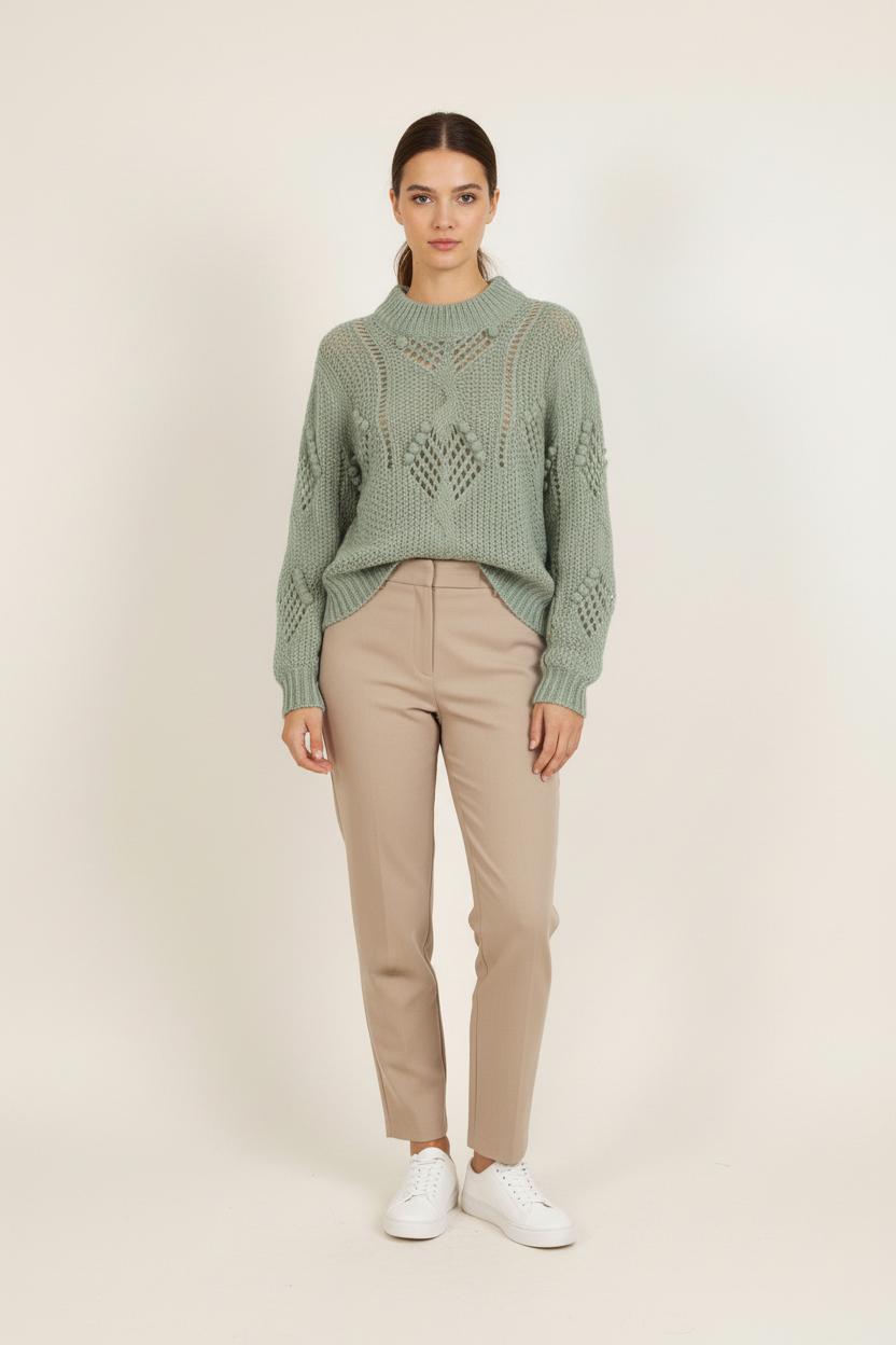Pull Vert - Taille XS/34 de la marque Louise Misha | PARAD75676 - Vendu par Paradigme - Image 1