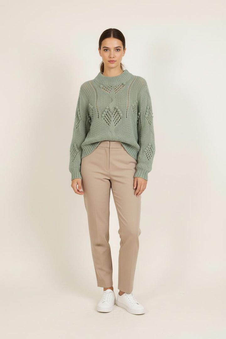 Pull Vert - Taille XS/34 de la marque Louise Misha | PARAD75676 - Vendu par Paradigme - Image 1