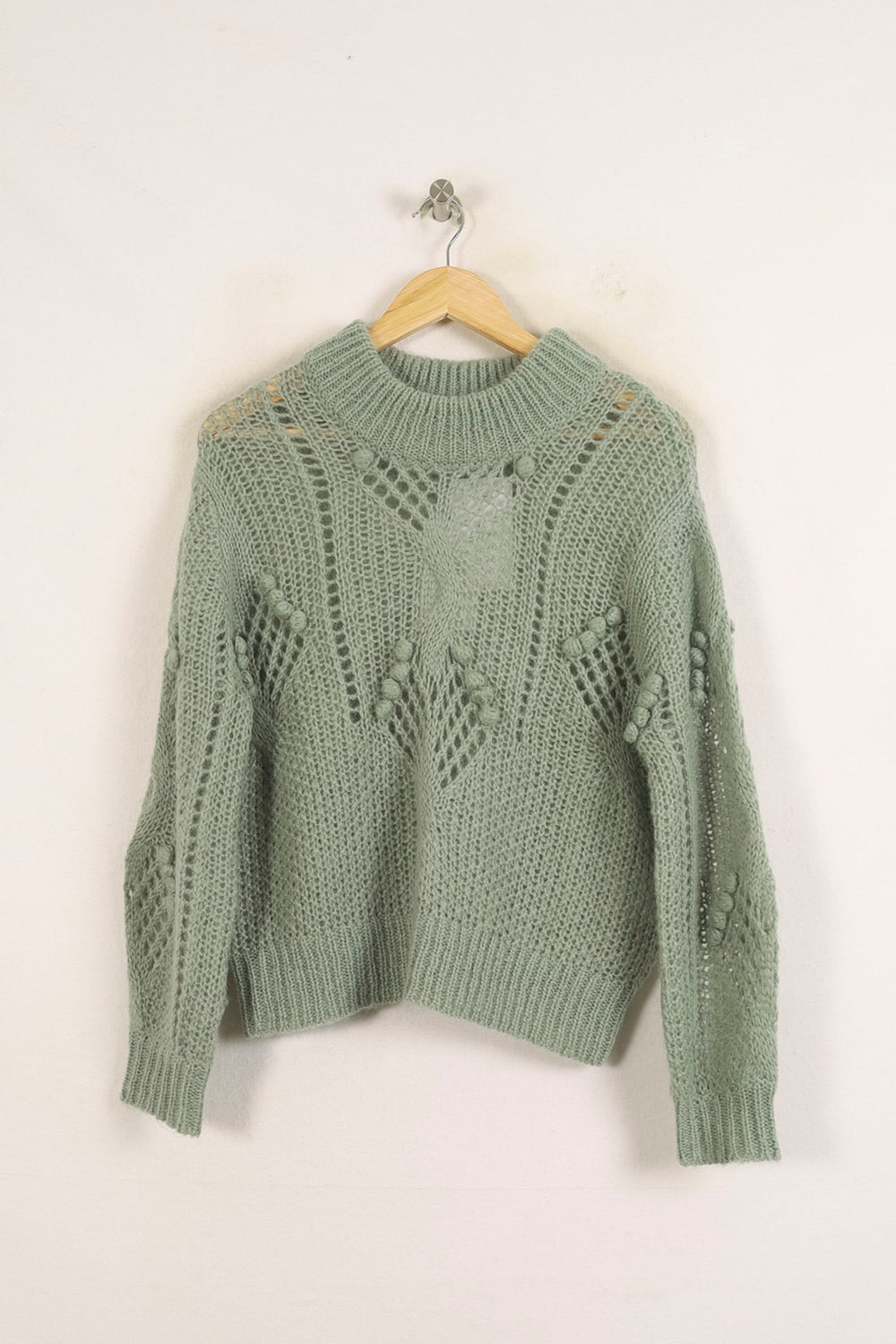 Pull Vert - Taille XS/34 de la marque Louise Misha | PARAD75676 - Vendu par Paradigme - Image 2