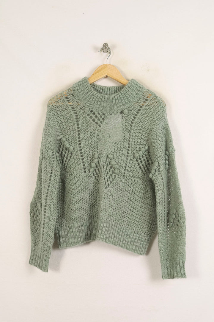 Pull Vert - Taille XS/34 de la marque Louise Misha | PARAD75676 - Vendu par Paradigme - Image 2