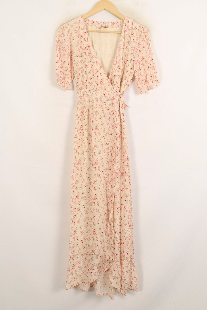 Robe Portefeuille Rose - Taille XS/34 de la marque Louise Misha | PARAD75682 - Vendu par Paradigme - Image 2