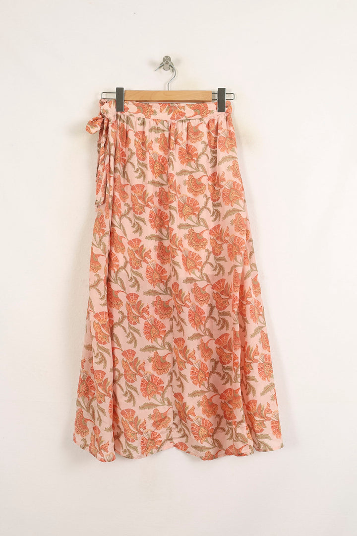 Jupe Longue Rose et Orange - Taille M/38 de la marque Louise Misha | PARAD75699 - Vendu par Paradigme - Image 4