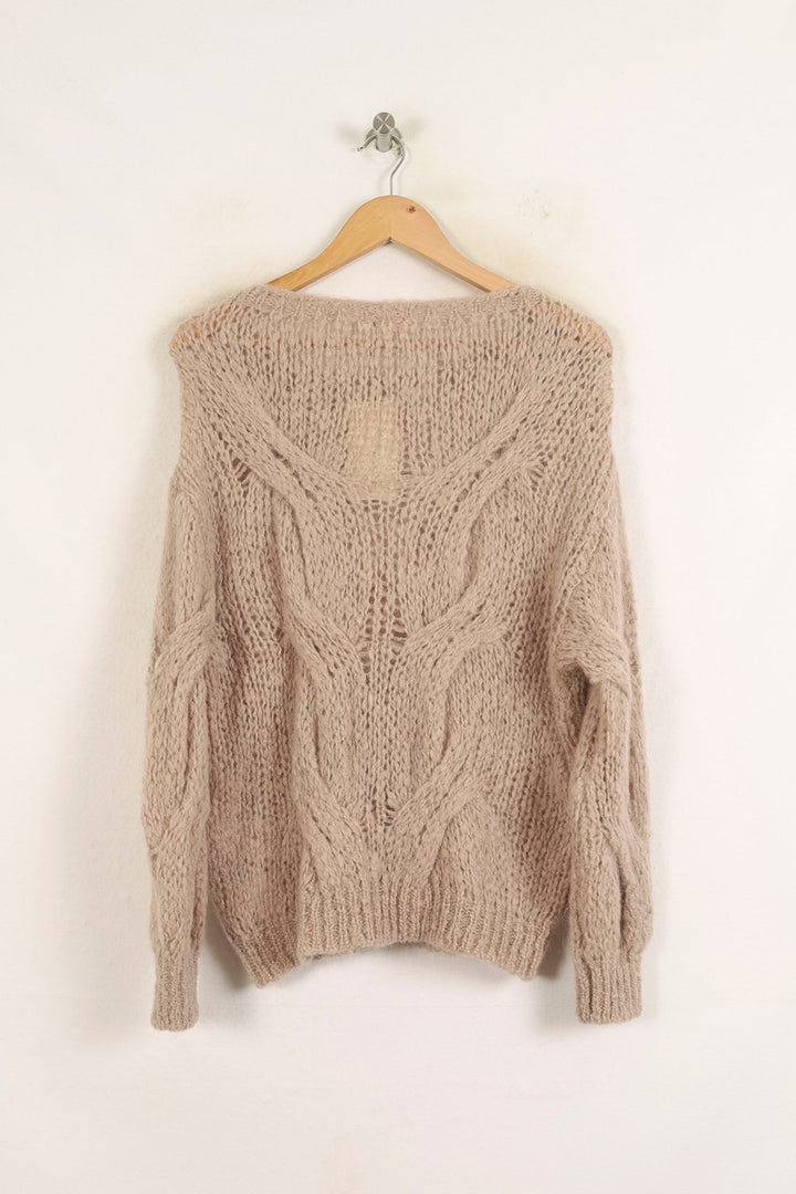 Pull Beige - Taille XS/34 de la marque Louise Misha | PARAD75706 - Vendu par Paradigme - Image 4