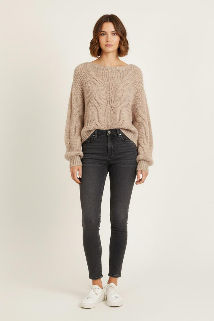 Pull Beige - Taille XS/34 de la marque Louise Misha | PARAD75706 - Vendu par Paradigme - Image 1