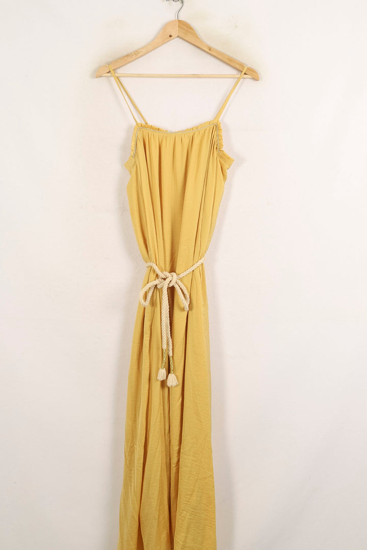 Robe Longue Jaune - Taille S/36 de la marque Louise Misha | PARAD75708 - Vendu par Paradigme - Image 2