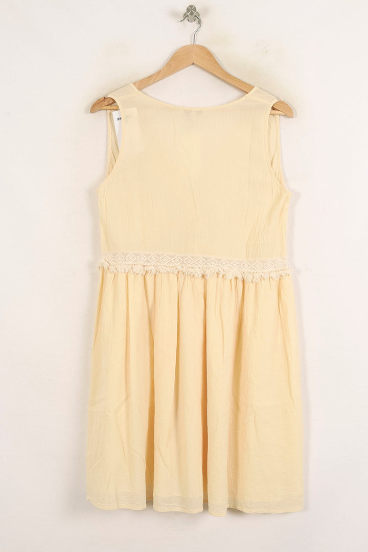 Robe Écrue - Taille M/38 de la marque Louise Misha | PARAD75710 - Vendu par Paradigme - Image 4