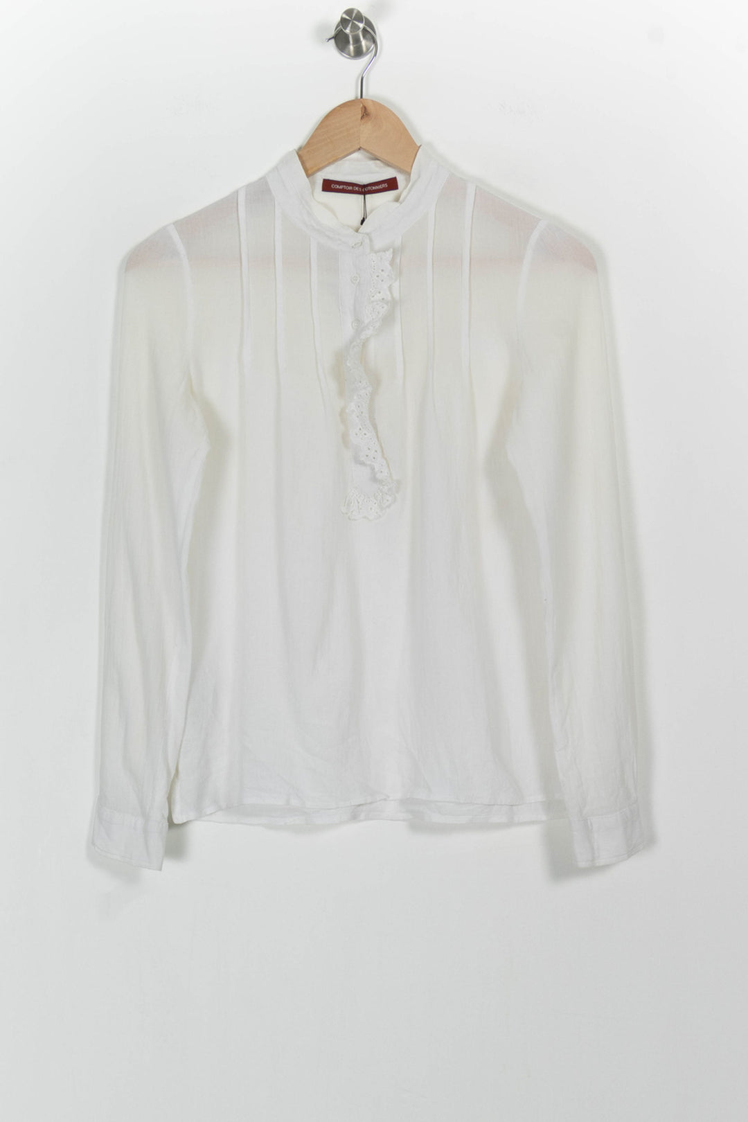 Blouse Blanche - Taille S/36 de la marque Comptoir des Cotonniers | PARAD75734 - Vendu par Paradigme - Image 2