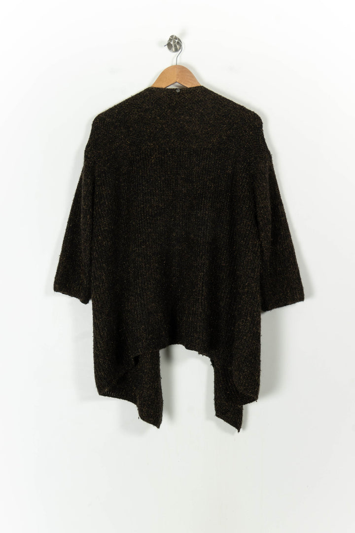 Cardigan Marron - Taille L/40 de la marque IKKS | PARAD75740 - Vendu par Paradigme - Image 4