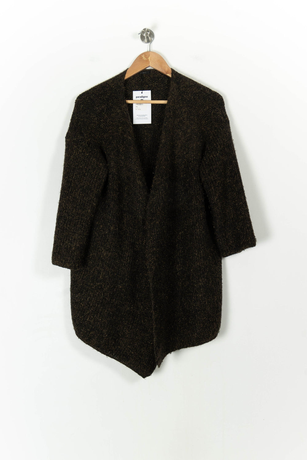 Cardigan Marron - Taille L/40 de la marque IKKS | PARAD75740 - Vendu par Paradigme - Image 2