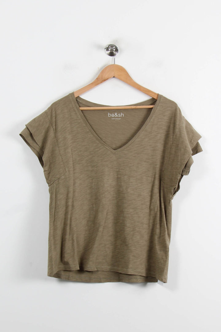 Tee-shirt Vert - Taille S/36 de la marque ba&sh | PARAD75743 - Vendu par Paradigme - Image 2