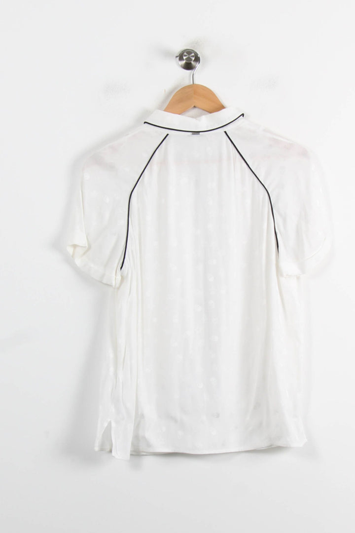 Chemise Blanche et Noire - Taille S/36 de la marque IKKS | PARAD75745 - Vendu par Paradigme - Image 4