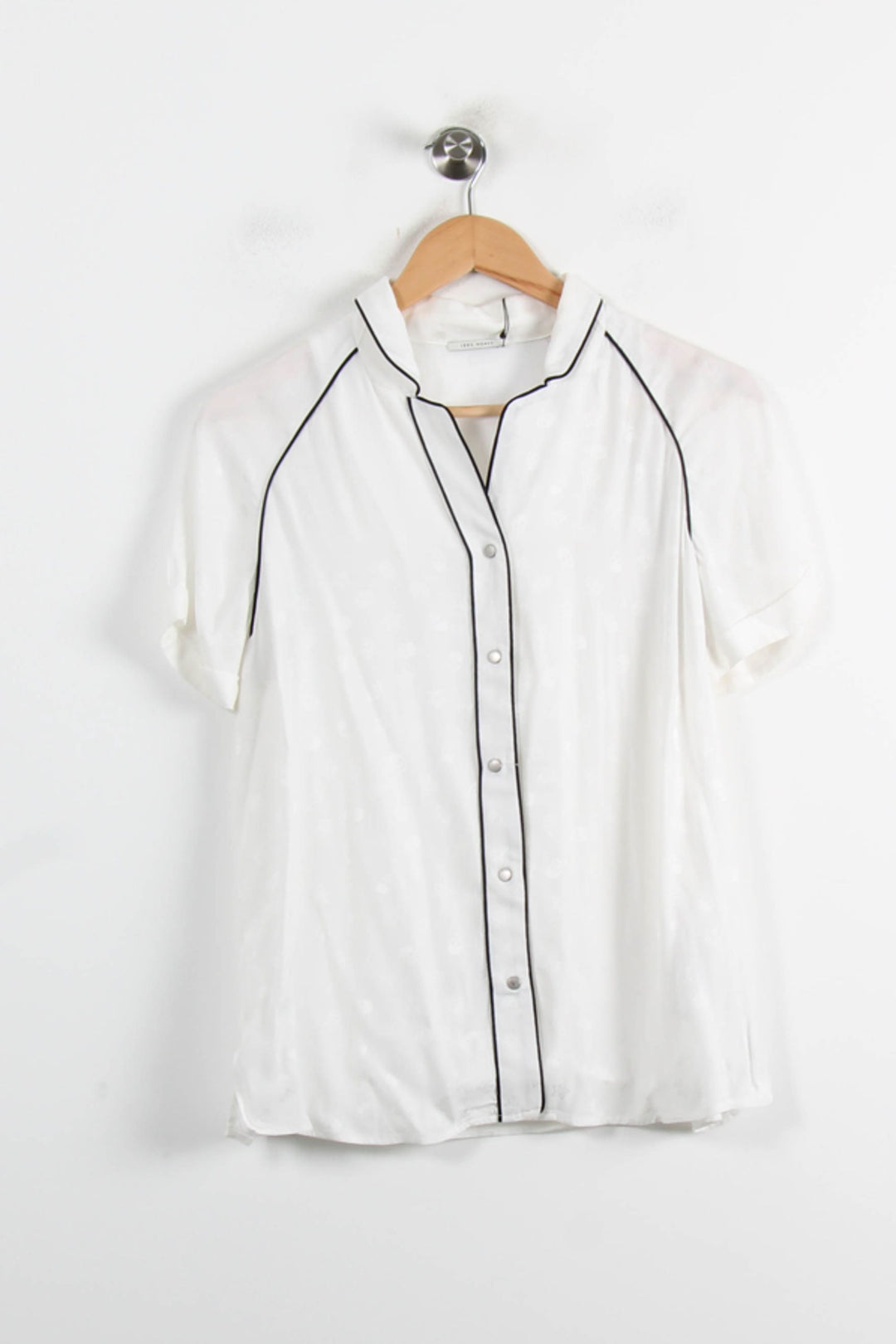 Chemise Blanche et Noire - Taille S/36 de la marque IKKS | PARAD75745 - Vendu par Paradigme - Image 2