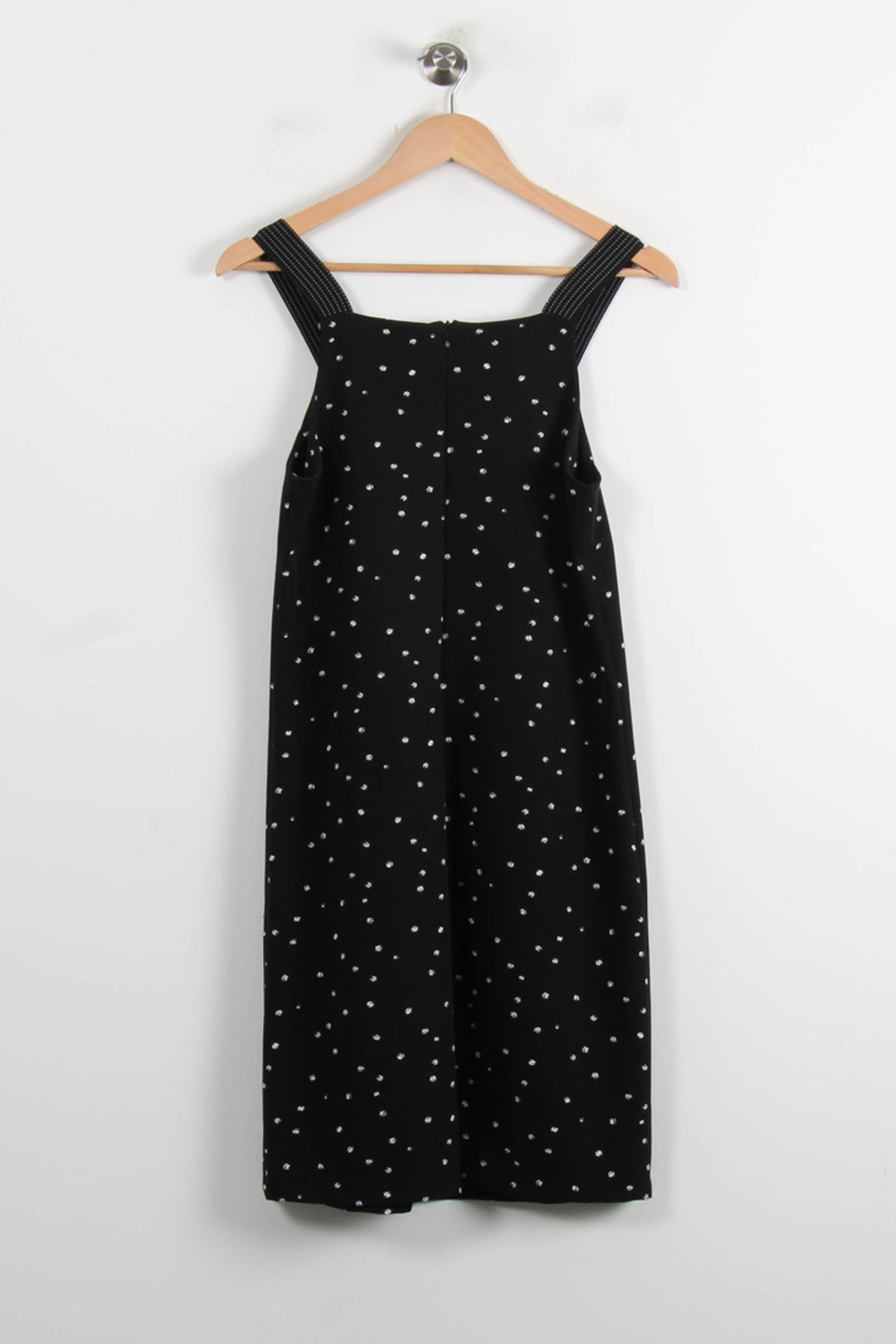 Robe Noire à Pois Blancs - Taille S/36 de la marque La Fée Maraboutée | PARAD75748 - Vendu par Paradigme - Image 4