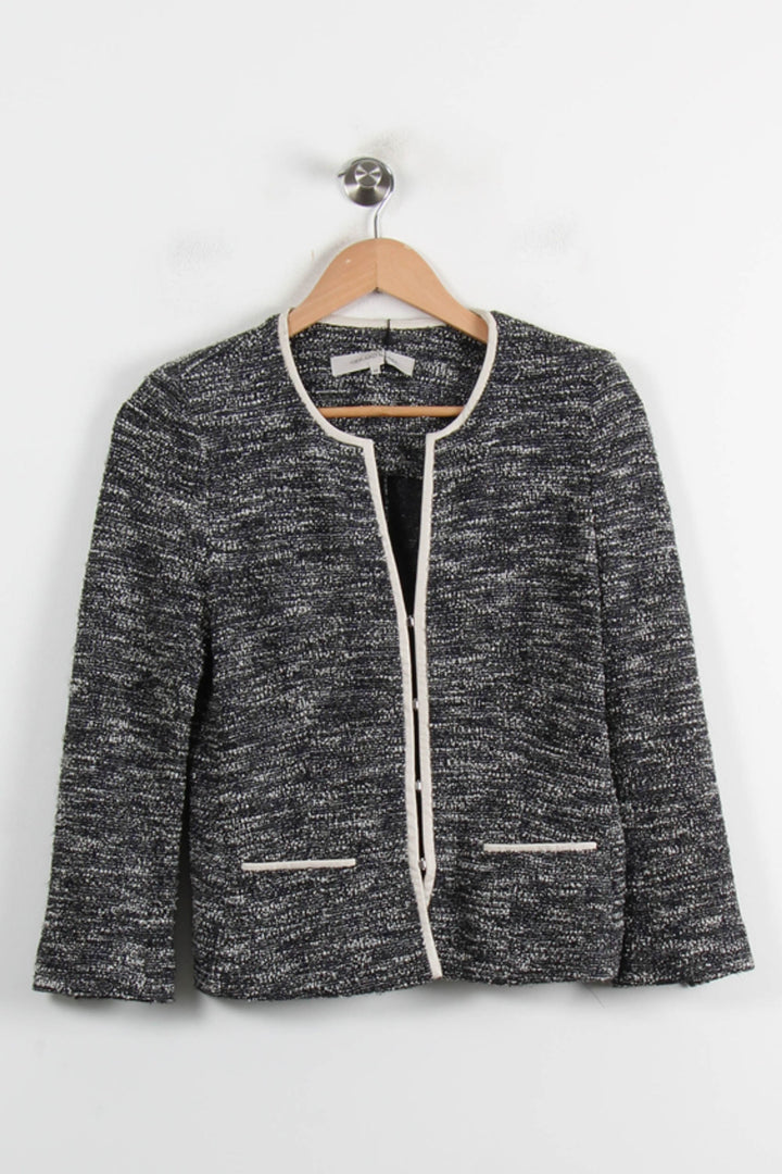 Veste Bleu et Blanc - Taille M/38 de la marque Gerard Darel | PARAD75749 - Vendu par Paradigme - Image 2