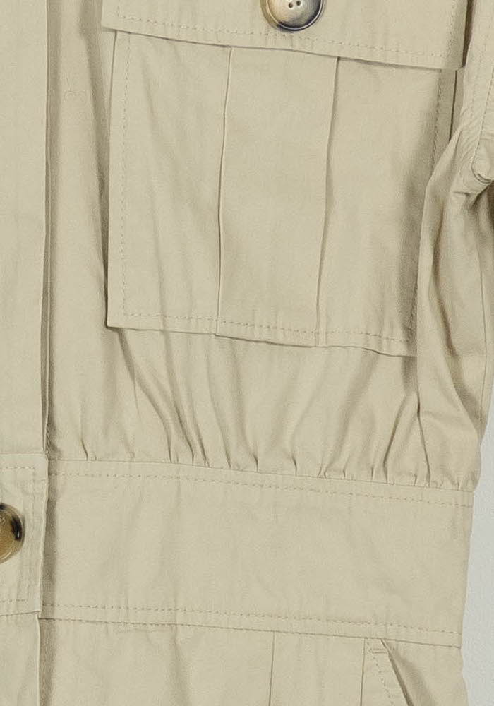 Robe Chemise Beige - Taille S/36 de la marque ba&sh | PARAD75752 - Vendu par Paradigme - Image 3