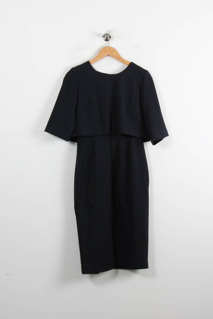 Robe Midi Bleue - Taille M/38 de la marque Caroll | PARAD75753 - Vendu par Paradigme - Image 4