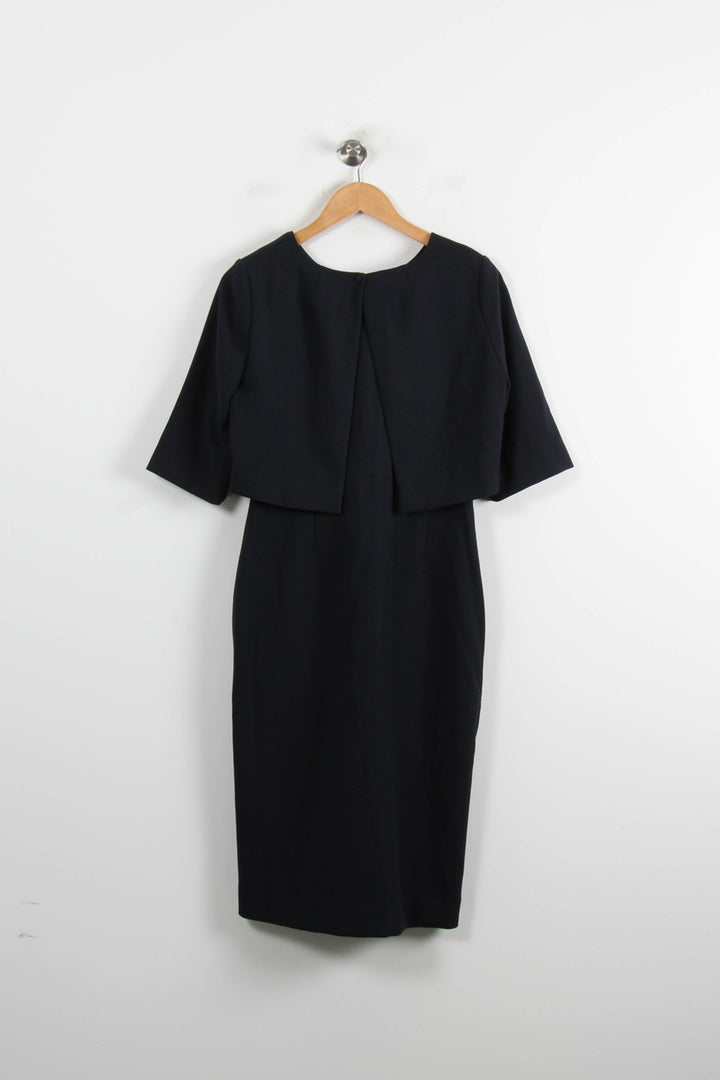Robe Midi Bleue - Taille M/38 de la marque Caroll | PARAD75753 - Vendu par Paradigme - Image 2